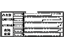 Toyota 16793-31040 Label, Cooling Fan Information