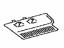 Toyota 58766-47020-B0 Cover, Jack Box Hole