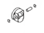 Toyota SU003-00138 Piston Sub-Assembly, W/Pin, Passenger Side