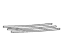 Toyota SU003-09466 Rubber, Wiper Blade, Passenger Side
