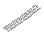 Toyota SU003-09465 Rubber, Front Wiper Blade, Driver Side