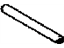 Toyota 95332-08022 Hose, Fuel(For Emission Tube)