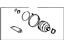 Toyota 04438-20401 Boot Kit, Front Drive Shaft Inboard Joint, Passenger Side