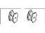 Toyota 04465-20480 Pad Kit, Disc Brake, Front