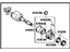 Toyota 43030-20100 Inner CV Joint, Passenger Side