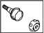 Toyota 43040-20070 Inner CV Joint, Driver Side