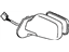 Toyota 87910-2D110-A0 Mirror Assembly, White, Passenger Side