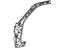 Toyota 61042-20030 Hinge Pillar, Upper Inner Driver Side