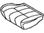 Toyota 71071-35550-B0 Cover, Front Seat Cushion, Passenger Side(For Separate Type)
