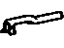 Toyota 90463-08260 Clamp(For Transmission Oil Receiver Pipe)