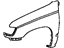Toyota 53812-35100 Fender Sub-Assembly, Front Driver Side