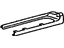 Toyota 51759-35060-B1 End Cap, Silver, Rear Driver Side