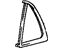 Toyota 68188-12200 Weatherstrip, Rear Door Quarter Window, Passenger Side