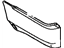 Toyota 52107-35050 Extension, Rear Bumper, Driver Side