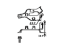 Toyota 16A1B-77040 Bracket, FC Cooling Water Pump Cable