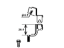 Toyota 16A1B-77030 Bracket, FC Cooling Water Pump Cable
