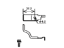 Toyota 16A1A-77050 Bracket, FC Water & Hydrogen Pump Cable