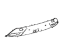Toyota 52169-62010 Cover, Rear Bumper, Lower