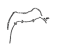 Toyota 867F2-62040 Hose Assembly, Rear Washer