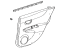 Toyota 67640-52U50-C0 Door Trim Panel, Driver Side