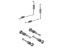 Toyota 04942-74010 Spring Kit, Rear Brake