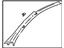 Toyota 62210-AA021-B0 Windshield Pillar Trim, Gray, Passenger Side
