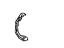 Toyota 51031-06900 Lower Tie Bar Gusset, Passenger Side