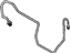 Toyota 31481-06030 Tube, Clutch Master Cylinder To Flexible Hose