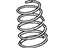 Toyota 48131-1H370 Coil Spring, Passenger Side