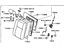 Toyota 71490-AA130-B0 Seat Back Assembly, Driver Side