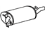 Toyota 17430-03192 Muffler W/Tpipe