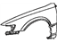 Toyota 53812-AA010 Fender Sub-Assembly, Front Driver Side