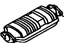 Toyota 18450-16210 Converter Assembly, W/Catalyst