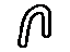 Toyota 17308-0P100 Hose Sub-Assembly, Vacuum