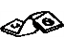 Toyota 12318-16010 Stay, Driver Side