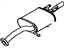 Toyota 17430-16381 Pipe Assembly, Exhaust, Tail