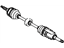 Toyota 43410-12171 Axle Assembly, Passenger Side