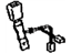 Toyota 73240-AC060-B0 Belt Assembly, Front Seat Inner, Driver Side