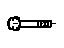 Toyota 91673-F0850 Bolt(For Camshaft Housing To Cylinder Head, Passenger Side)