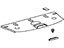 Toyota 64330-AC070-A0 Package Tray Trim, Rear