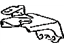 Toyota 33823-48050 Bracket, Transmission Control Cable
