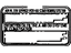Toyota 87529-0E010 Label, A/C Filter Information
