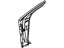 Toyota 61108-AC030 Reinforcement, Lower Passenger Side