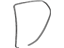 Toyota 62332-AC070-A0 Weatherstrip, Rear Door Opening Trim, Driver Side