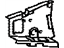 Toyota 61145-AC020 Gusset, Lower Passenger Side