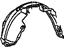 Toyota 53875-42040 Liner, Front Fender, Passenger Side