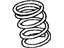 Toyota 48231-42090 Spring, Coil, Rear Passenger Side