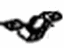 Toyota 61478-42010 Bracket, Mudguard, Front Passenger Side