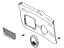 Toyota 67750-42020-B0 Board Assembly, Back Door Trim