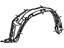 Toyota 53876-42062 Liner, Front Fender, Driver Side